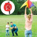 50/100m Gulungan Senar Layang Layang Handle Kite Plastik Kite Line Winder Grip Wheel Dengan Benang. 