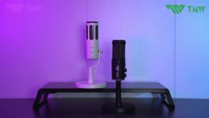 TNW K18 USB Condenser Microphone RGB Gaming Mic Noise Canceling For Phone PC videoke Live Streaming