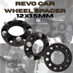 CPA REVO CAR WHEEL SPACER 1PC (12X1.5) 30ADH6139.7-106.1 BLACK (12331)