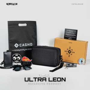CAGHO ULTRA LEON EXCLUSIVE I Handbag I Slingbag I Clutch Bag I Anti Air I Anti Bara