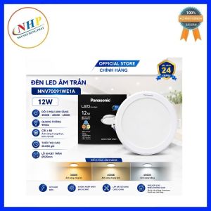 Đèn led âm trần đổi màu 9w 12w 15w Panasonic NNV70090WE1A/NNV70091WE1A/NNV70092WE1A