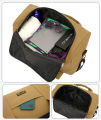 HY BAG #4008 FASHION WOMEN'S DURABLE CANVAS WEEKENDER BAG WITH WATERPROOF LINING TRAVEL BAG. 