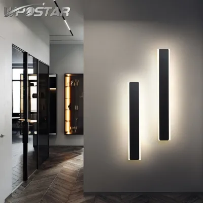 Nordic Minimalist Long Wall Lamp Modern Led Wall light Indoor Living Room bedroom LED Bedside Lamp Home Decor Lighting Fixtures