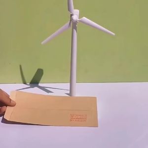 2025 ใหม่กังหันลมพลังงานแสงอาทิตย์รุ่นกังหันลมพลังงานแสงอาทิตย์ diy ของเล่นเสริมพัฒนาการ