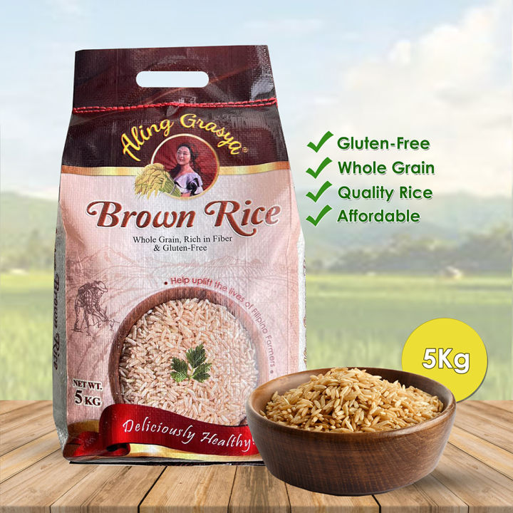 thumbnail image 2 of Setara Brown Basmati Rice - Whole Grain, Gluten Free, 5kg Bag, Best For Health 2 of 14