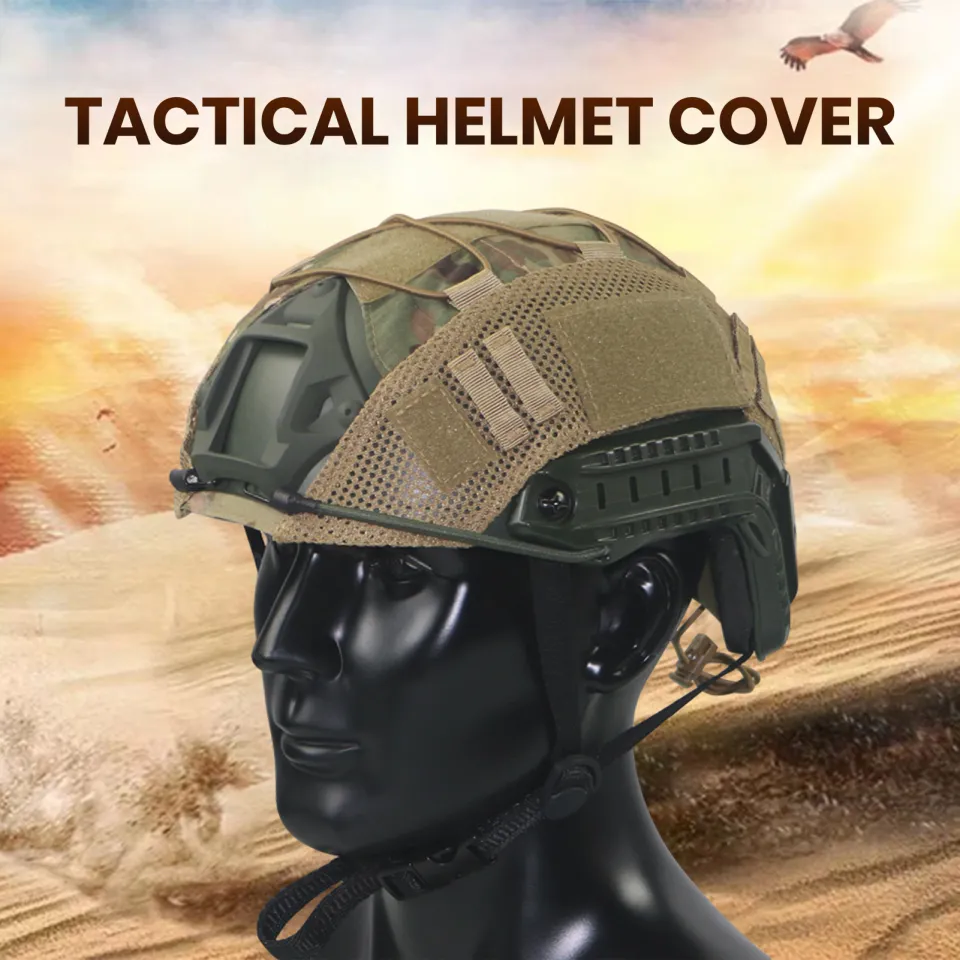 HOCO MALL Quick-drying Helmet Cover Waterproof Tactical Helmet