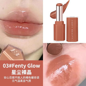 Fenty Beauty Lip Gloss Stick 3.6g | Moisturizing High-Shine Formula | For Full Glossy Lips | In Fenty Glow Spice Cold- #03/#04/#08
