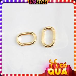 Bộ 2 Cái Càng Cua Oval Cho Dây Đeo Túi Xách - 100style