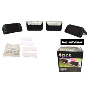 Lampu Hias Taman Tangga Pagar Solar Waterproof Harga Per 1 Lampu / Lampu Tangga Tenaga Surya / Lampu Pagar TEnaga Matahari/ Lampu Solar Cell / Solar Deck Light