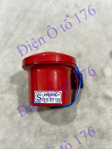 Còi xi nhan tít tít còi lùi..điện 12v và 24v dành cho ô tô xe máy. Còi xi nhan vỏ đỏ