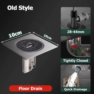 Floor Drain Connector Washing Machine Floor Drain Cover Drain Tank Floor Drain Sewer Anti-Odor Floor Drain Device Toilet Tee