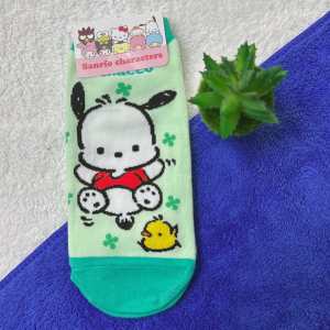 Korean Socks- New Melody Kuromi Line- Ankle Iconic Socks