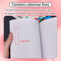 10PCS Writing Composition notebook 80 Leaves A5 grade 1-5 School YARN Waterproof 10Colors notepad. 