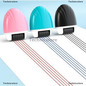 [COD] Technicolore ลูกกลิ้งลูกกลิ้งลูกกลิ้งประทับตราแบบพนักงานเครื่องมือสำหรับการเรียนการสอนดนตรีที่สะดวกเครื่องมือทำเครื่องหมายคะแนนนักเรียนอุปกรณ์การพิมพ์คะแนนเครื่องมือที่สะดวก