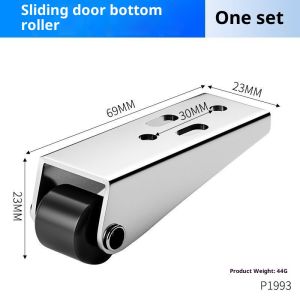 Zuoguan phổ cửa trượt con lăn dưới cùng với thiết kế chống rơi cho hoạt động trơn tru và hỗ trợ ổn định