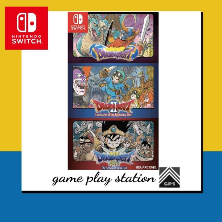 Nintendo Switch Game Nintendo Switch Dragon Quest 1+2+3 Collection