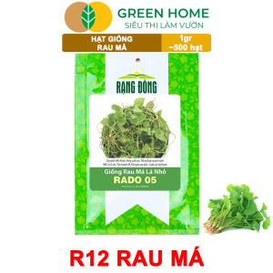 Hạt Giống Rau Má Greenhome Gói 1g~500 hạt Dễ Trồng Quanh Năm Nảy Mầm Cao Thu Hoạch Nhanh Năng Suất Cao R12