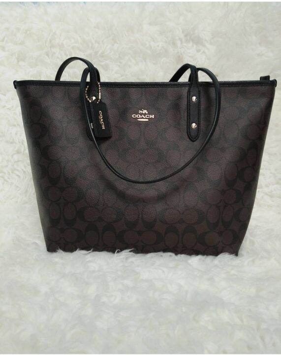 Coach discount fabric tote