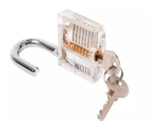 Bộ 15 dụng cụ chìa khoá đa năng cùng khoá trong suốt chuyên dụng cứu hộ mất chìa khoá