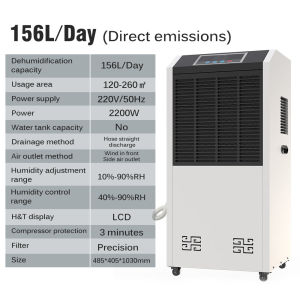 เครื่องลดความชื้นอัจฉริยะ เครื่องดูดความชื้น มี 3 ชนิด พร้อมถังใส่น้ำ ช่วยลดความชื้นภายในห้องปลูกภายใน 15 นาที Dehumidif