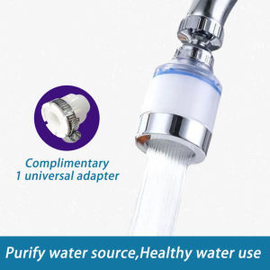 Pressurization Water Save Anti Splash 360° Rotatable Faucet Filter