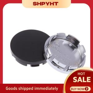 SHPYHT 4 cái phổ quát ABS lốp xe lốp rim Bìa bảo vệ trang trí 56mm bánh xe trung tâm trung tâm Mũ Phụ Kiện tự làm