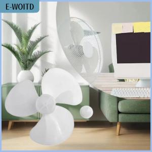 【E-WOITD】 1 Set Electric Fan DIY Accessories Big Wind Plastic Fan Blade 3 Leaves For Midea And Other 16inch 400mm Fans Parts