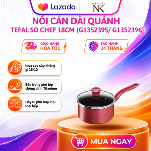 Chảo chống dính Tefal So Chef 21cm/24cm/28cm | Nồi chống dính - Thích hợp với nhiều loại bếp G1350295/G1350495/G1350695