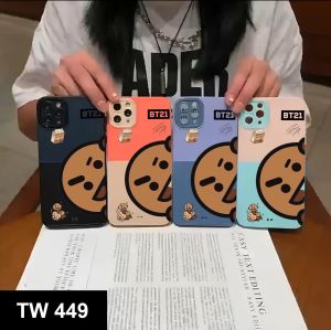 BD - CASE VIVO Y12S SOFTCASE MOTIF TWO TONE CANDY COLOUR  CASE NEW MOTIF