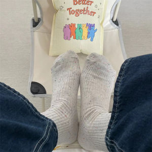 ฤดูหนาวหนาแคชเมียร์ขนสัตว์ผู้หญิงถุงเท้าแฟชั่นสีทึบถุงเท้ายาวสาวความร้อนกีฬาถุงเท้าอบอุ่นถุงเท้าลูกเรือ