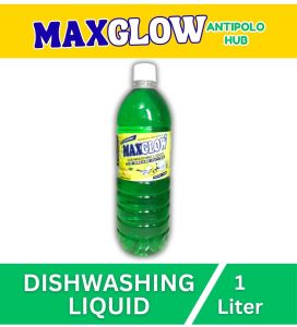 1pc Maxglow Dishwashing Liquid Cleaning Agent LemonCalamansi Anti-Bacterial 1L