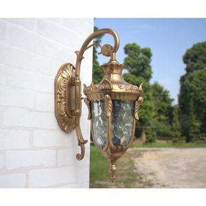 (Tặng Bóng Led) Đèn gắn tường cột cổng ngoài trờiđèn trang trí nội ngoại thất đẹp cho hành lang lối đi cầu thang phong cách cổ điển sang trọng