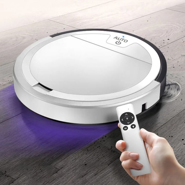 USB Rechargeable Robot Vacuum Big Suction Floor Automatic Cleaner Smart