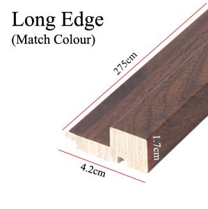 Wooden Fluted Panel Wall Panel Interior Decoration Modern Feature Wall Wooden Design Waterproof Durable Easy Installation Termite Resistant Wooden Fluted Wall Panel for Home Office Bedroom Living Room Interior