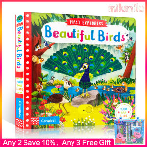 Busy First Explorers: Beautiful Birds Board Book Early Childhood Education Books Original English Books