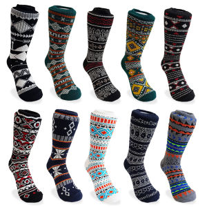 Kaos Kaki Motif Tribal Panjang Batik Etnik 6 Pasang