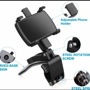 Car Phone Holder Mobil Jepit HD35 HD-35 Original dudukan hp Stand handphone cocok untuk dashboard - Pusat Grosir Holder Mobil Dengan Sistem Pengunci Otomatis Holder Hp Putar 360 Derajat - Lazada