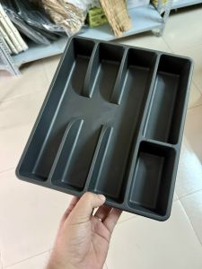 Khay Nhựa Chia Ngăn Đựng Dao Muỗng Thìa Đũa - Chính Hãng IKEA