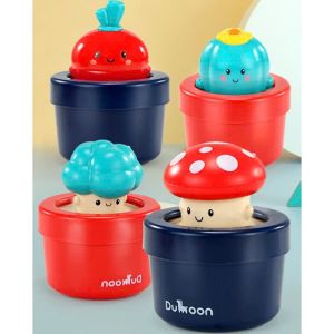 Mô hình đồ chơi nhà tắm cho bé Trò chơi dây cót hình động vật nhà tắm DM503W - DUMOON