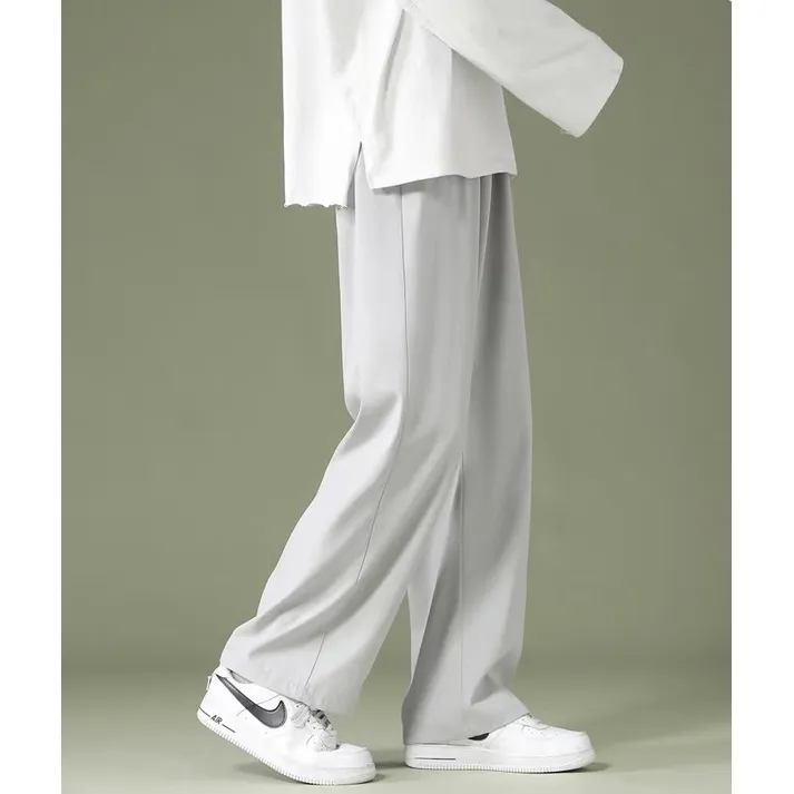 Men's Trouser Korean Baggy Pants Taslan Casual Pants For Men