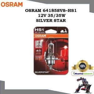 LAMPU MOTOR DEPAN OSRAM 64185SVS - HS1 12V 35/35W SILVER STAR