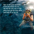 Camera Hành Trình Láp Xe Máy, Gắn Mũ Bảo Hiểm, Chống Nước 4K Sports Ultra HD DV, Kết Nối Wifi Chống Rung - Hỗ Trợ Quay Đêm. 