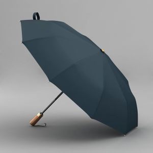 (SG Seller) OLYCAT Extra Large Folding Umbrella Luxury Wooden Handle Umbrella Automatic Umbrella Windproof Strong 10 Ribs Large Golf Rain Umbrella Business Umbrella S8