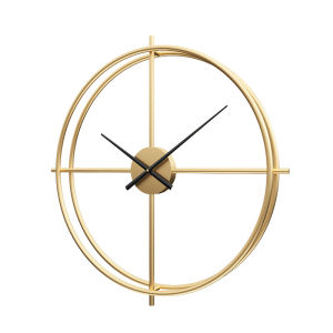 Nordic Series Minimalist Iron Art Clock Home Living Room Simple and Fashion Retro Creative Vintage Wall Clock Decorations