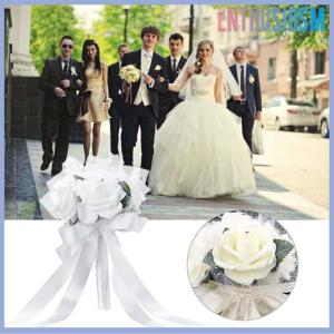 【Enthusiasm】🌟🌟【Hot Sale】🎈 ช่อดอกไม้ผ้าไหมทำจากดอกกุหลาบประดิษฐ์สำหรับเจ้าสาวช่อมือสำหรับตกแต่งเพื่อนเจ้าสาว