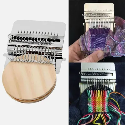 Small Knit Patch Darning Loom Kit Knitpatch Patchmaker 2.0 Knitting Machine