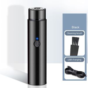 Mini Electric Shaver Rechargeable Travel Portable Razor For Men USB Charging Beard Knife