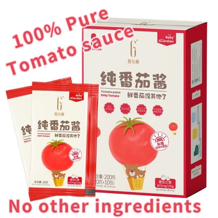 【READY STOCK】PURE 100% TOMATO PASTE SAUCE SUGAR FREE CHILDREN BABY ...