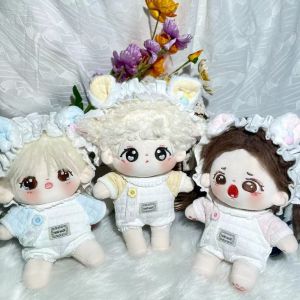 STKE Cloth 20CM Doll Clothes Soft Dress Up DIY Doll Clothes Accessories Changing Clothes Cow Pattern Handmade Cotton Doll Outfit Cotton Doll Accessories