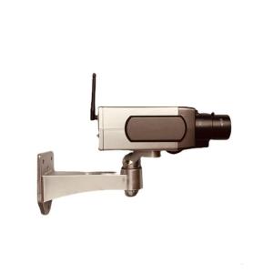 Dummy Security Camera Decoy With Flashing LED Light Economical Solution For Stores And Households
